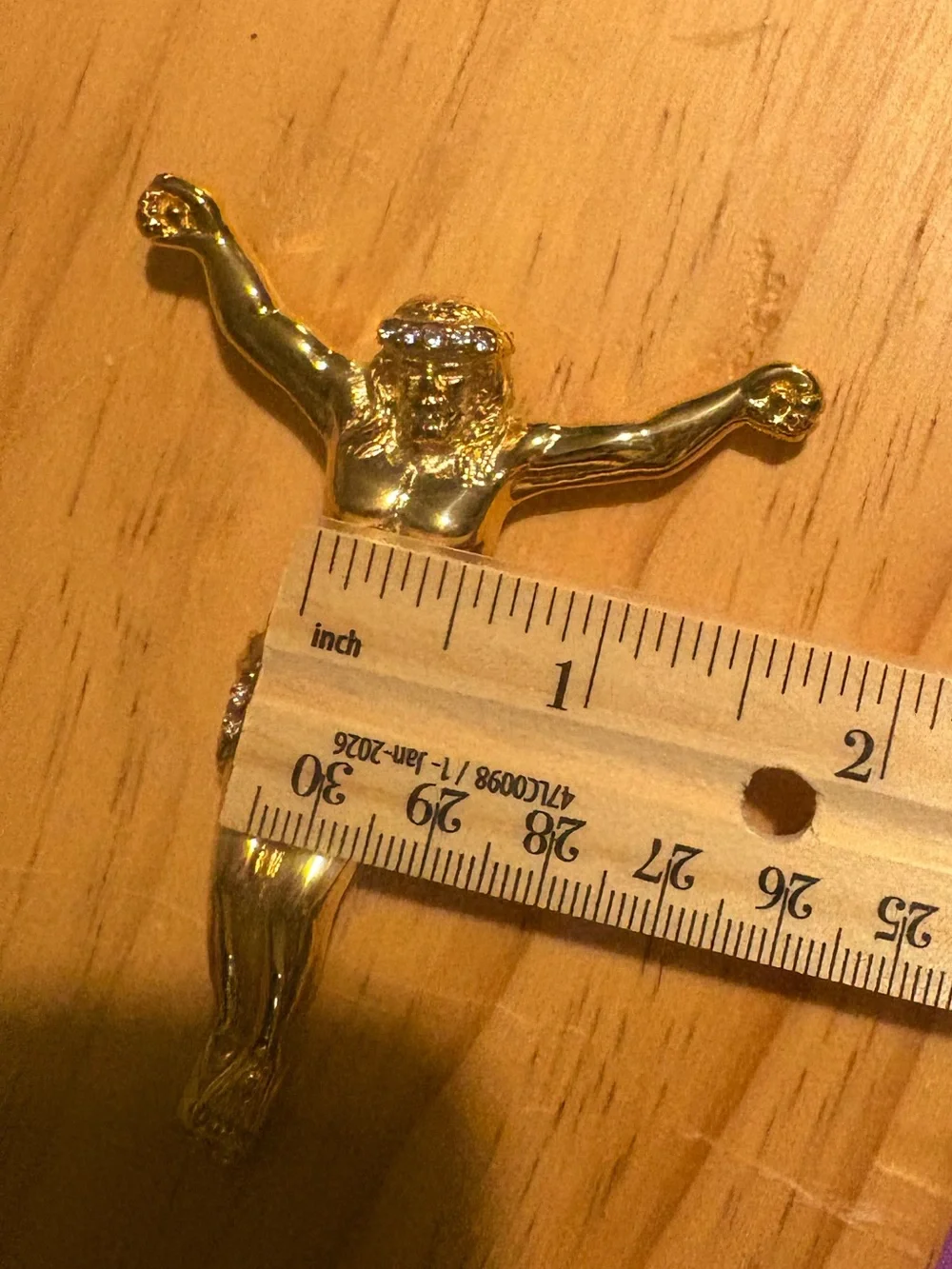 316L Stainless steel Jesus pendant 65*85mm